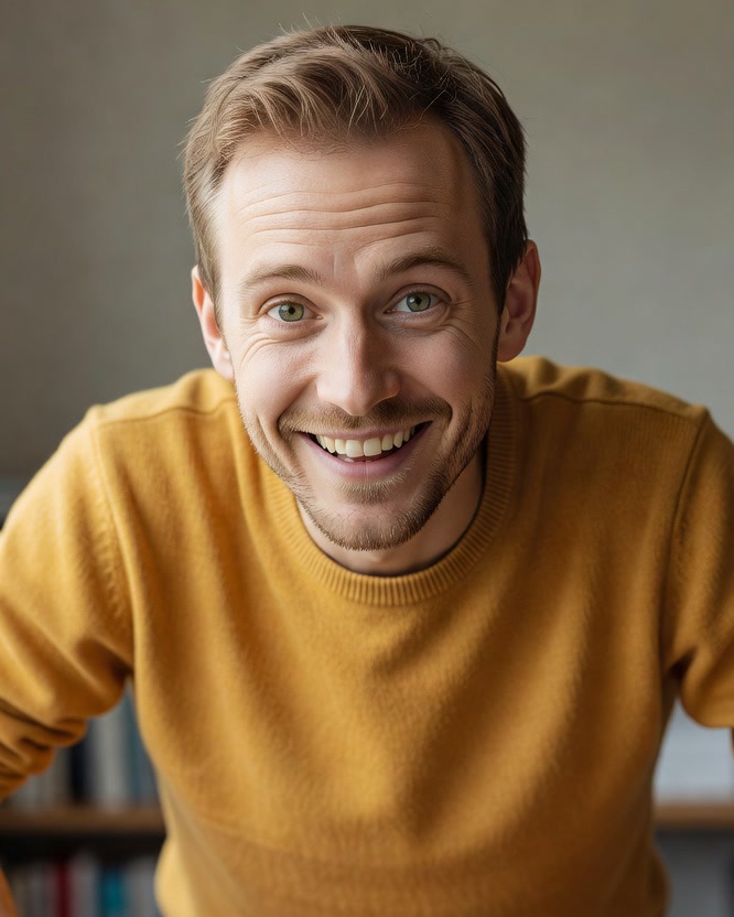 Portrait of Ollie Pinwhistle